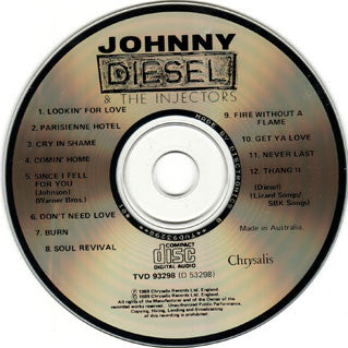 Johnny Diesel & The Injectors : Johnny Diesel & The Injectors (CD, Album)