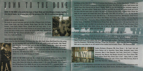 Down To The Bone : The Urban Grooves - Album II (CD, Album)