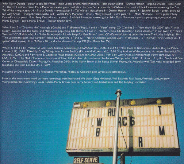The Lucksmiths : Where Were We? (CD, Comp)
