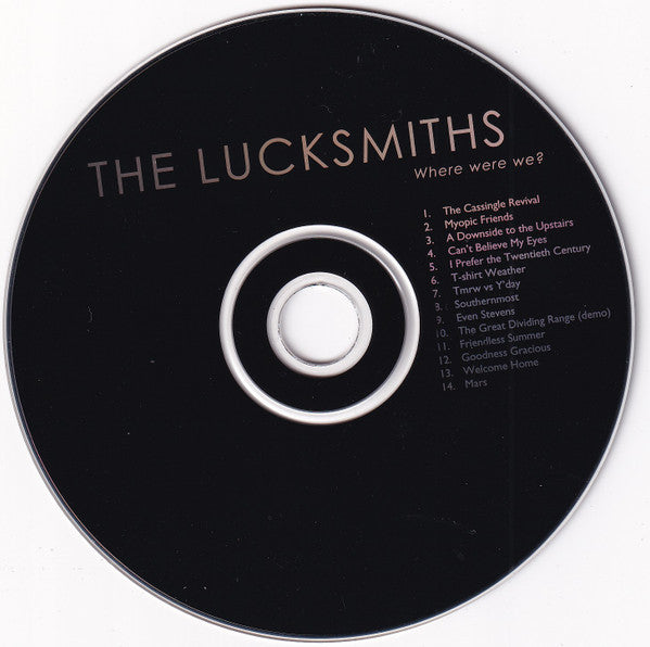 The Lucksmiths : Where Were We? (CD, Comp)