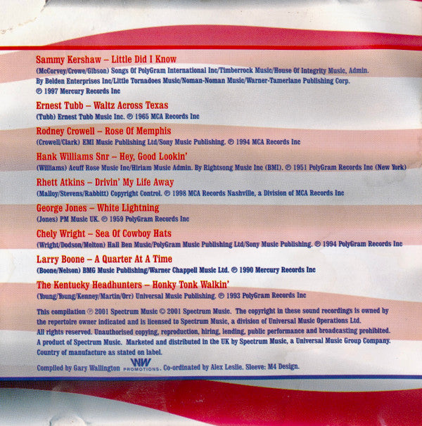 Various : Country Line Dancing (CD, Comp, RE)