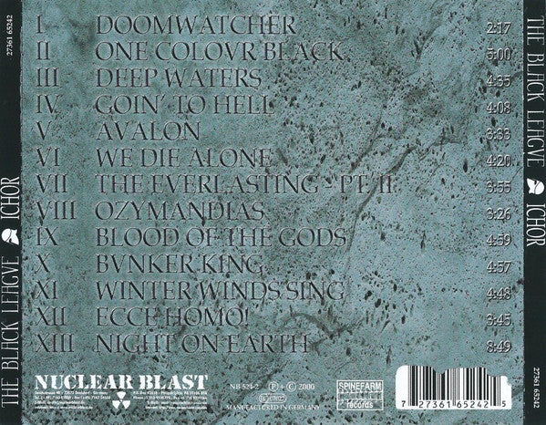 The Black League : Ichor (CD, Album)