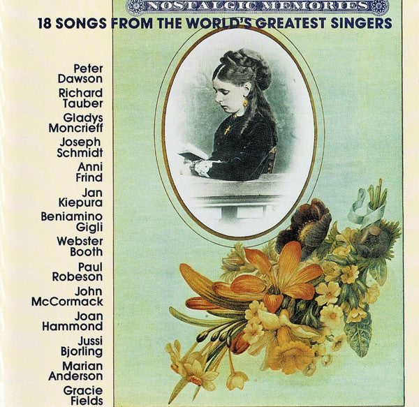 Various : Nostalgic Memories: 18 Songs From The World's Greatest Singers (CD, Comp, RE)