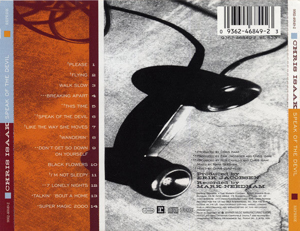 Chris Isaak : Speak Of The Devil (HDCD, Album)