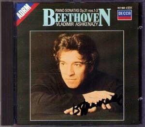 Vladimir Ashkenazy, Ludwig van Beethoven : Piano Sonatas Op.31 Nos.1-3 (CD, Comp, RM)