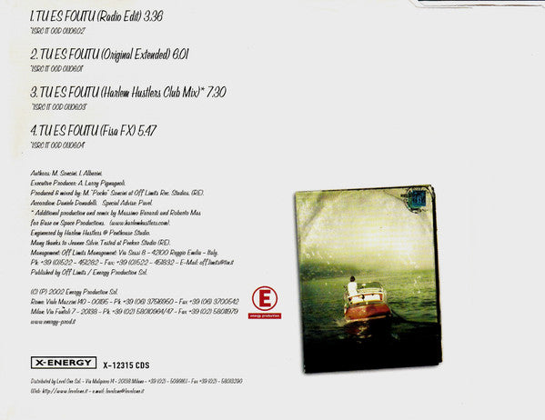 In-Grid : (Tu M'As Promis...) "Tu Es Foutu" (CD, Maxi)