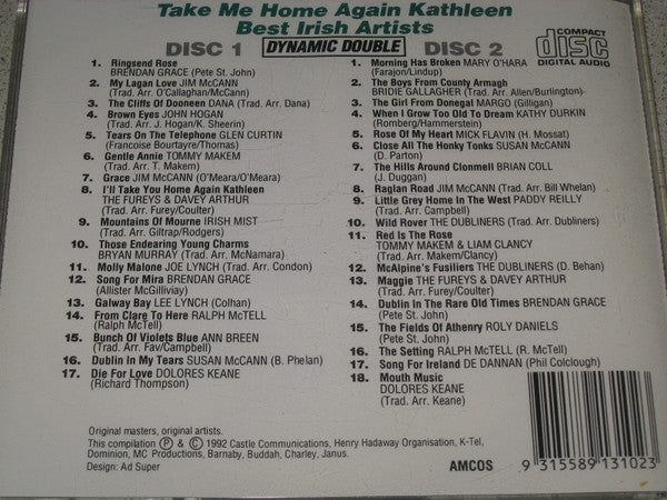 Various : Take Me Home Again Kathleen  (2xCD, Comp)