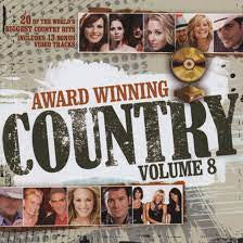 Various : Award Winning Country Volume 8 (CD, Comp + DVD, Comp, PAL)
