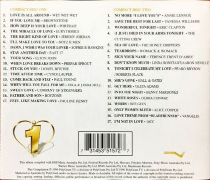 Various : The No.1 Love Album (2xCD, Album, Comp)