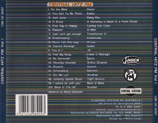 Various : Central Hitz FM Vol 1 (CD, Comp)