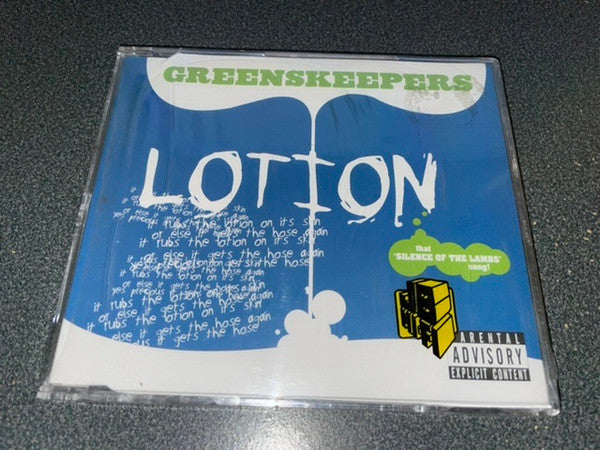 Greens Keepers : Lotion (CD, Single)