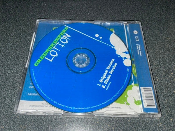 Greens Keepers : Lotion (CD, Single)