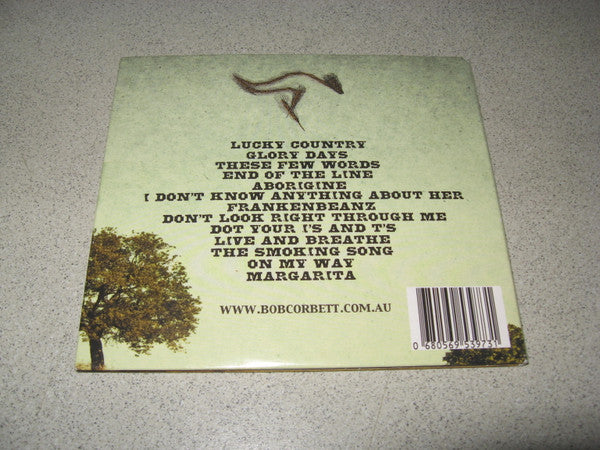 Bob Corbett (4) & The Roo Grass Band : Lucky Country (CD, Album, Dig)