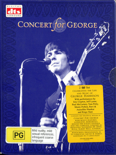 Various : Concert For George (2xDVD-V, PAL, DTS + Box)