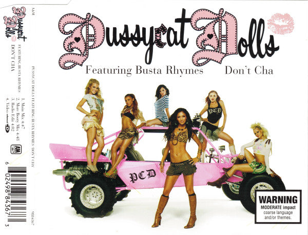 Pussycat Dolls* Featuring Busta Rhymes : Don't Cha (CD, Single, Enh)
