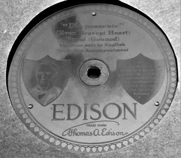 Thomas Chalmers : Toreador Song Carmen / Dio Possente (Even Bravest Heart) (Edison Disc, Eng)