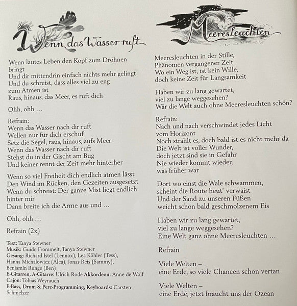 Tanya Stewner, Guido Frommelt : Alea Aquarius - Die Songs (CD)