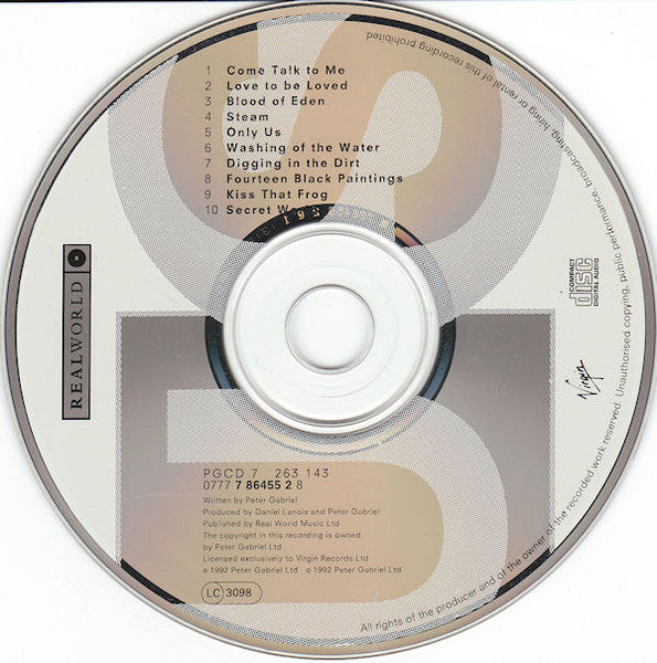 Peter Gabriel : Us (CD, Album)
