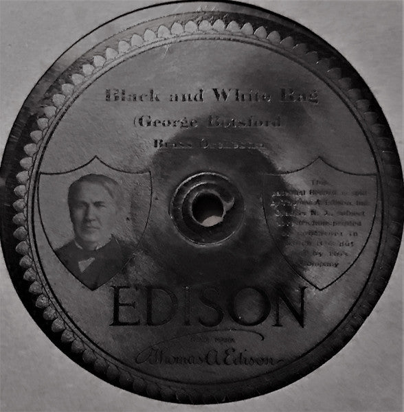 National Promenade Band, New York Military Band : My Little Persian Rose-Medley / Black And White Rag (Edison Disc, Eng)