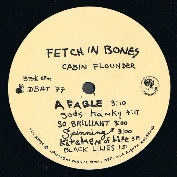 Fetchin Bones : Cabin Flounder (LP, Album)