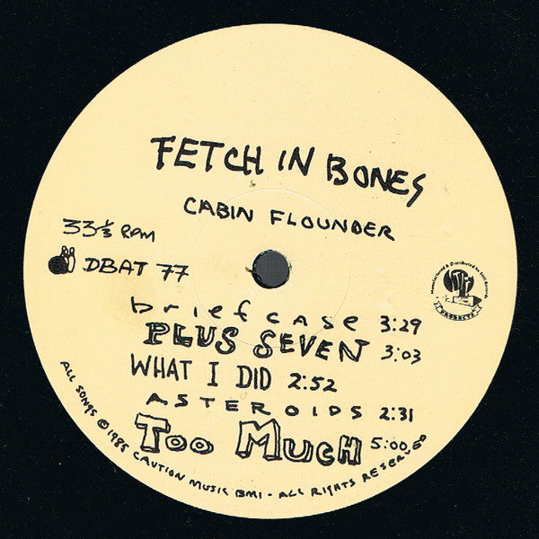 Fetchin Bones : Cabin Flounder (LP, Album)
