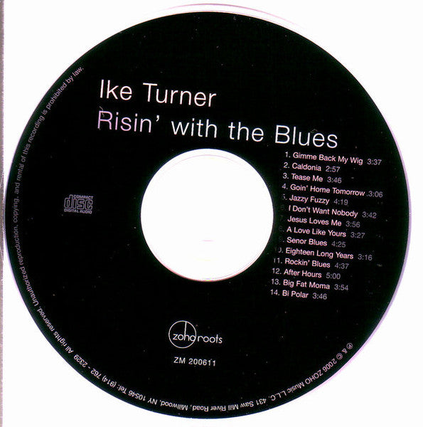 Ike Turner : Risin' With The Blues (CD, Album)