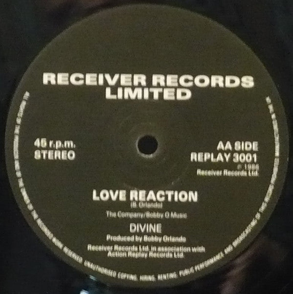 Divine : Native Love / Love Reaction (12")
