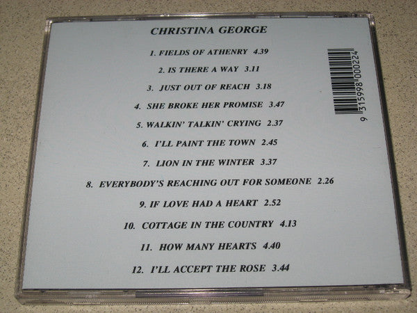 Christina George : Cottage In The Country (CD, Album)