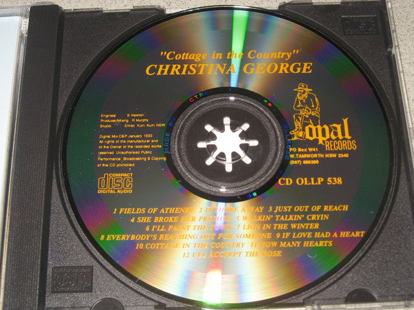 Christina George : Cottage In The Country (CD, Album)