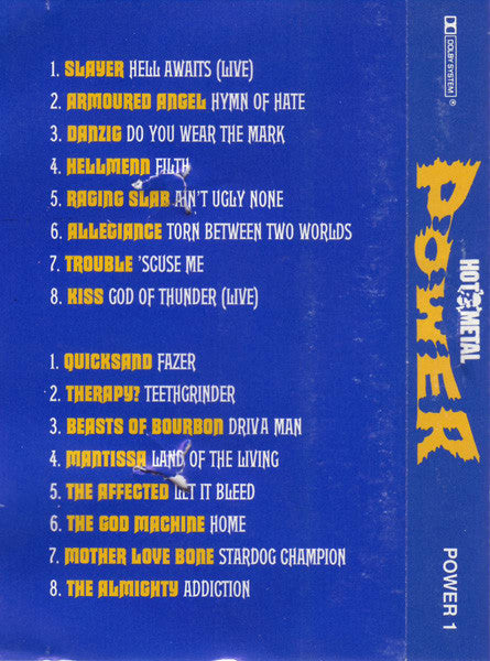 Various : Power (Cass, Comp, Smplr)