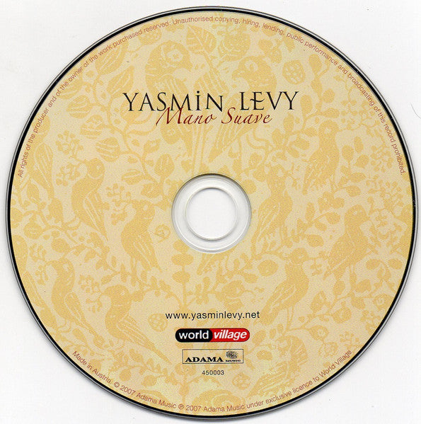 Yasmin Levy : Mano Suave (CD, Album)
