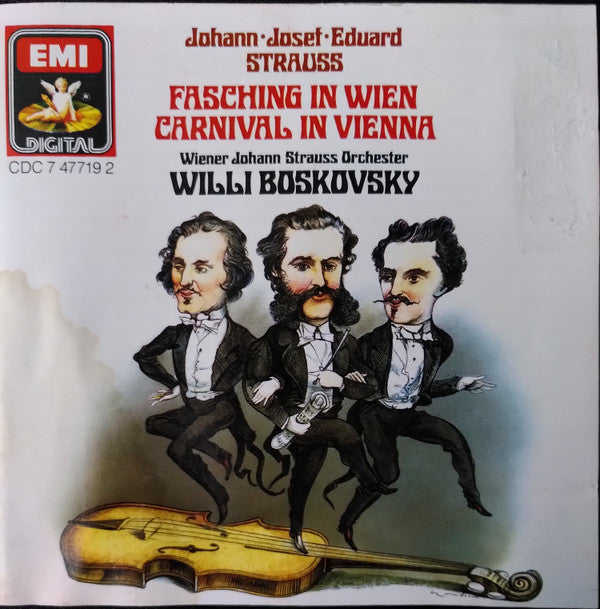 Johann Strauss Jr. · Josef Strauß · Eduard Strauß — Wiener Johann Strauss Orchestra, Willi Boskovsky : Fasching In Wien = Carnival In Vienna (CD, Album)
