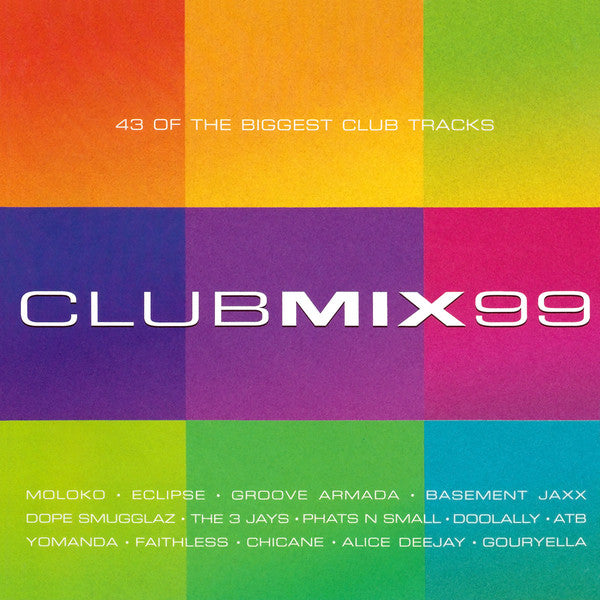 Various : Clubmix 99 (2xCD, Mixed, Car)