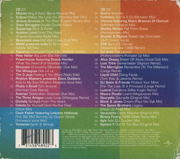 Various : Clubmix 99 (2xCD, Mixed, Car)