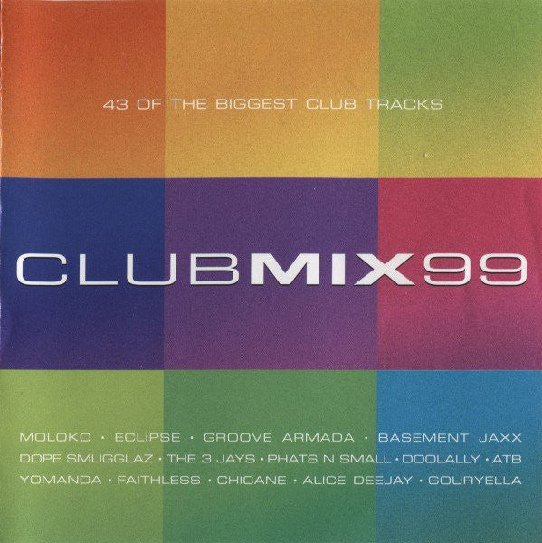 Various : Clubmix 99 (2xCD, Mixed, Car)