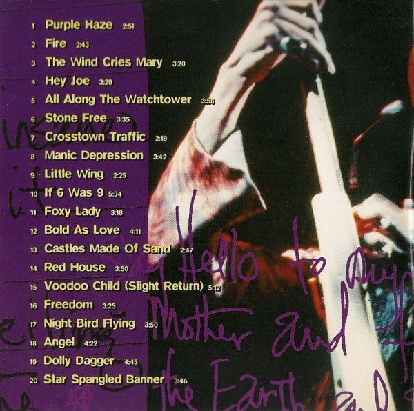 Jimi Hendrix : Experience Hendrix (The Best Of Jimi Hendrix) (CD, Album, Comp, RM)