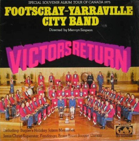 Footscray-Yarraville City Band : Victors Return (LP, Gat)