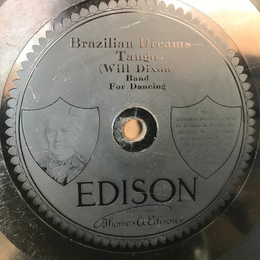 National Promenade Band : The Girl From Utah / Brazilian Dreams (Edison Disc)