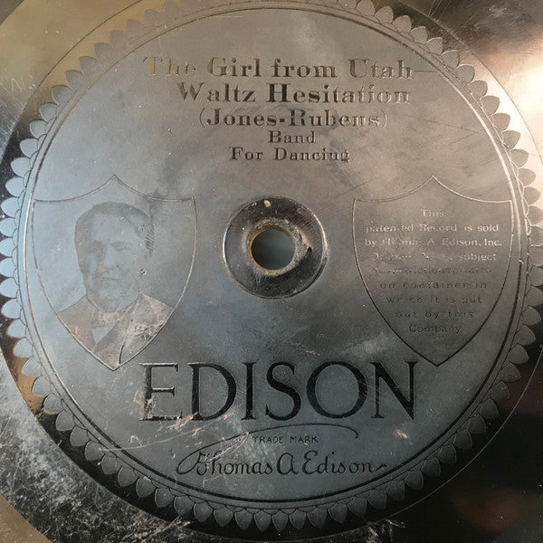 National Promenade Band : The Girl From Utah / Brazilian Dreams (Edison Disc)