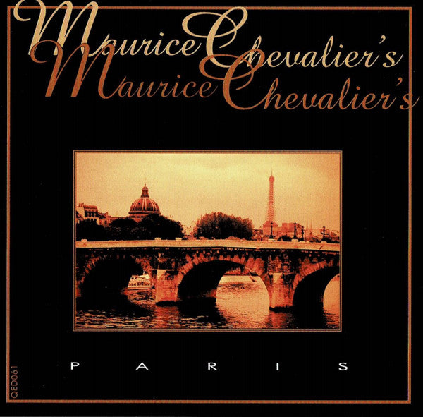 Maurice Chevalier : Maurice Chevalier's Paris (CD, Comp)