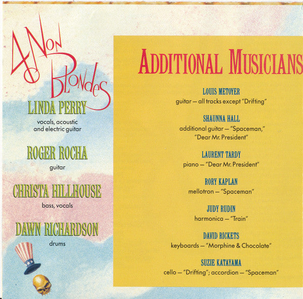 4 Non Blondes : Bigger, Better, Faster, More! (CD, Album, RE, RP)