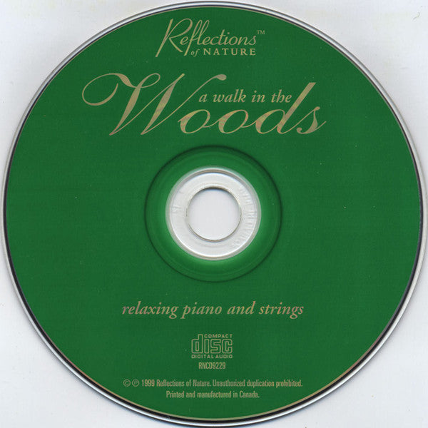 Reflections Duet : A Walk In The Woods - Relaxing Piano And Strings (CD, Album, Copy Prot.)