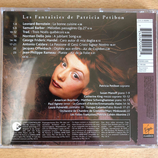 Patricia Petibon : Les Fantaisies de (CD, Comp)