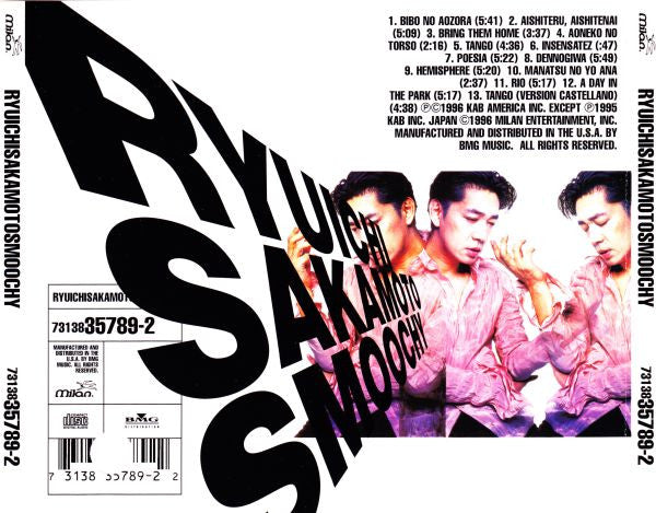 Ryuichi Sakamoto : Smoochy (CD, Album)