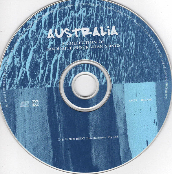 The Outback Singers : Australia: A Collection Of Favourite Australian Songs (CD, Comp)