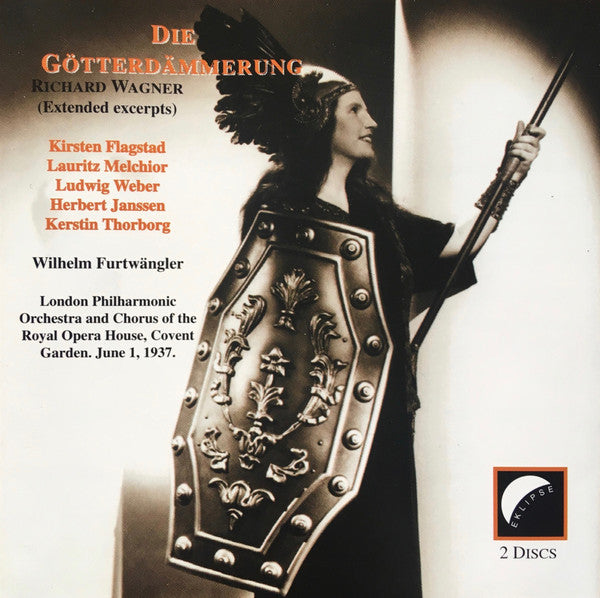 Richard Wagner - Kirsten Flagstad, Lauritz Melchior, Ludwig Weber, Herbert Janssen (2), Kerstin Thorborg, Wilhelm Furtwängler, London Philharmonic Orchestra and Chorus of the Royal Opera House, Covent Garden : Die Götterdammerung (Extended Excerpts) (2xCD, Mono, RE)