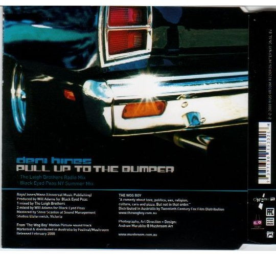 Deni Hines : Pull Up To The Bumper (CD, Single)