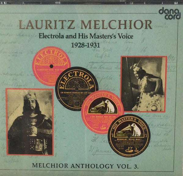 Lauritz Melchior : Electrola And His Master's Voice  (2xCD, Comp, Mono)