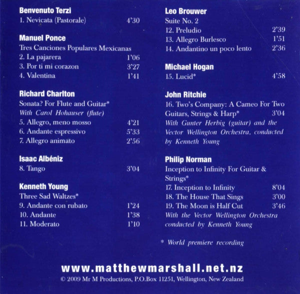 Matthew Marshall : Still Life With Guitar (CD, Album)
