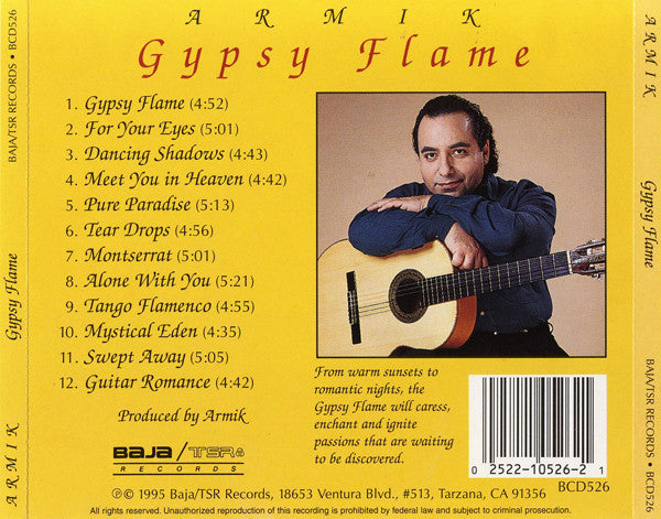 Armik : Gypsy Flame (CD, Album)